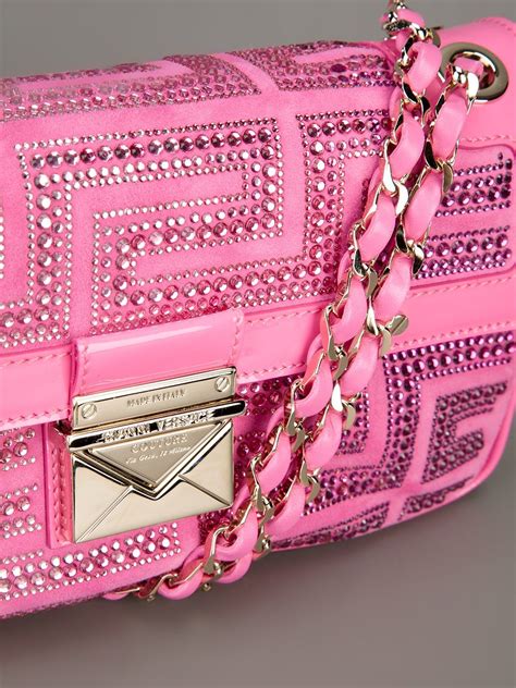 versace schoenen chop|Versace pink shopping bag.